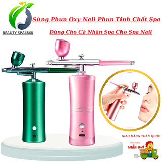 Súng phun oxy cho da máy phun sơn | nail ombre máy phun tinh chất mini cầm tay.