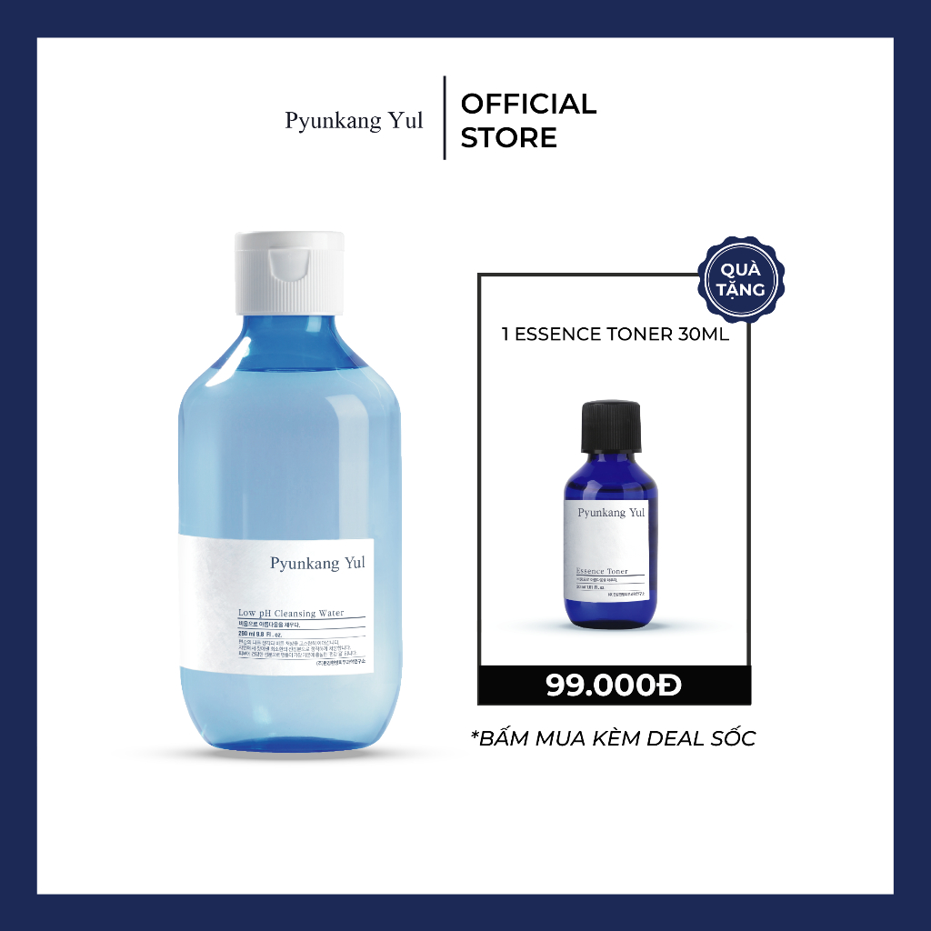 Nước tẩy trang Pyunkang Yul Low pH Cleansing Water 290ml