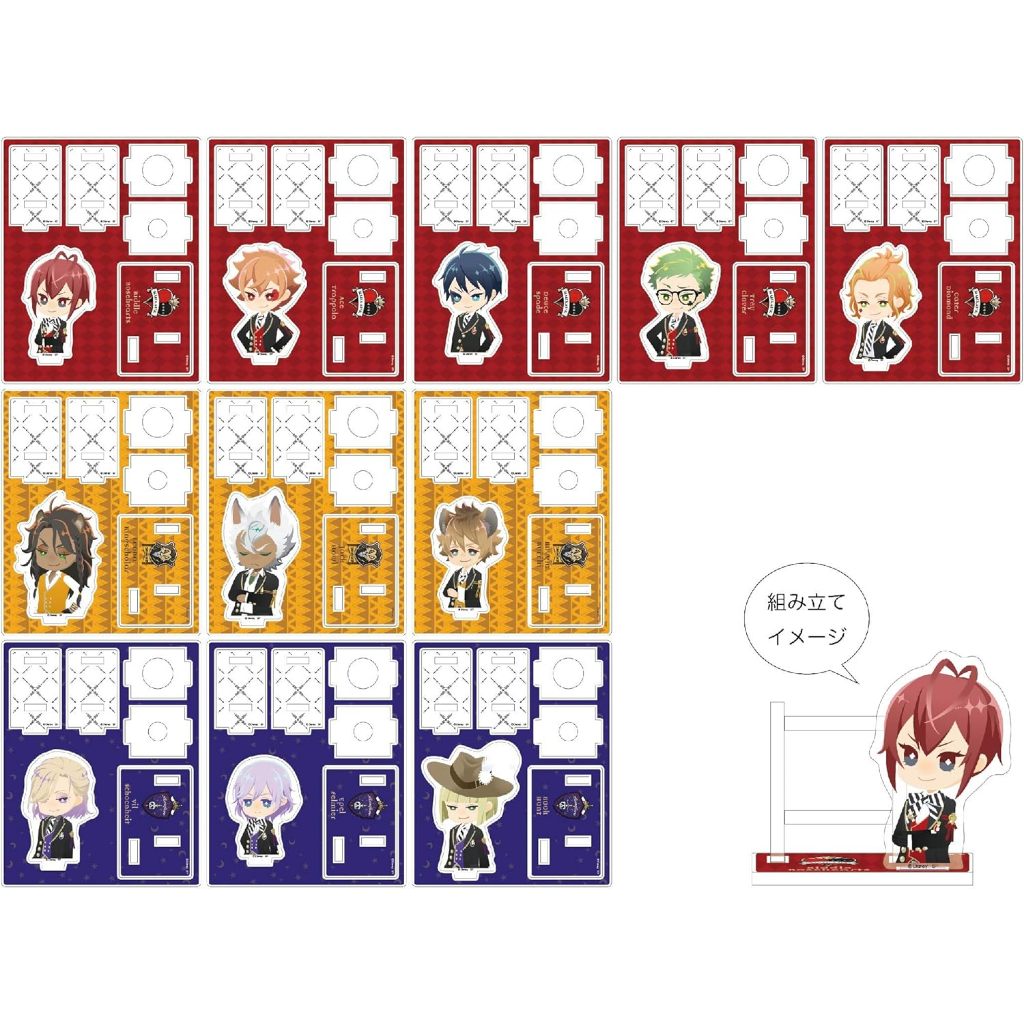 Hàng sẵn, Gói random standee Disney twisted wonderland