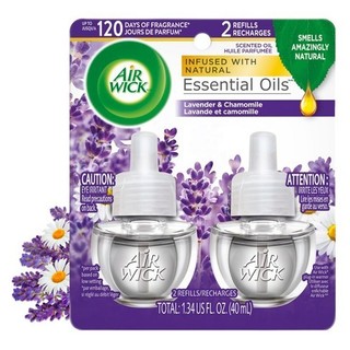 Bộ 2 chai tinh dầu thay thế Air Wick thơm phòng cắm điện nhập từ Mỹ  20ml x 2 🇺🇸