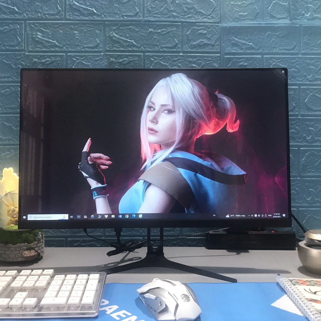 Màn hình máy tính PC Phantom snake tấm nền IPS 24inch 75Hz mới fullbox thiết kế tràn viền