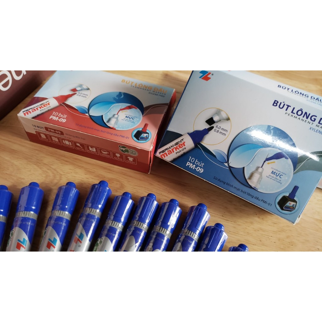 🍐 [HOT]Bút lông dầu PM09 Viết lông dầu PM09 (1 cây)