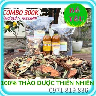 Combo THẢO DƯỢC cơ bản cho MẸ Ở CỮ Lá Tắm Dao Đỏ - Đồ Ở Cữ Sau Sinh