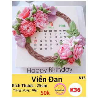 Khuôn silicon Viền đan - K36 - Silicon Hồng Phát