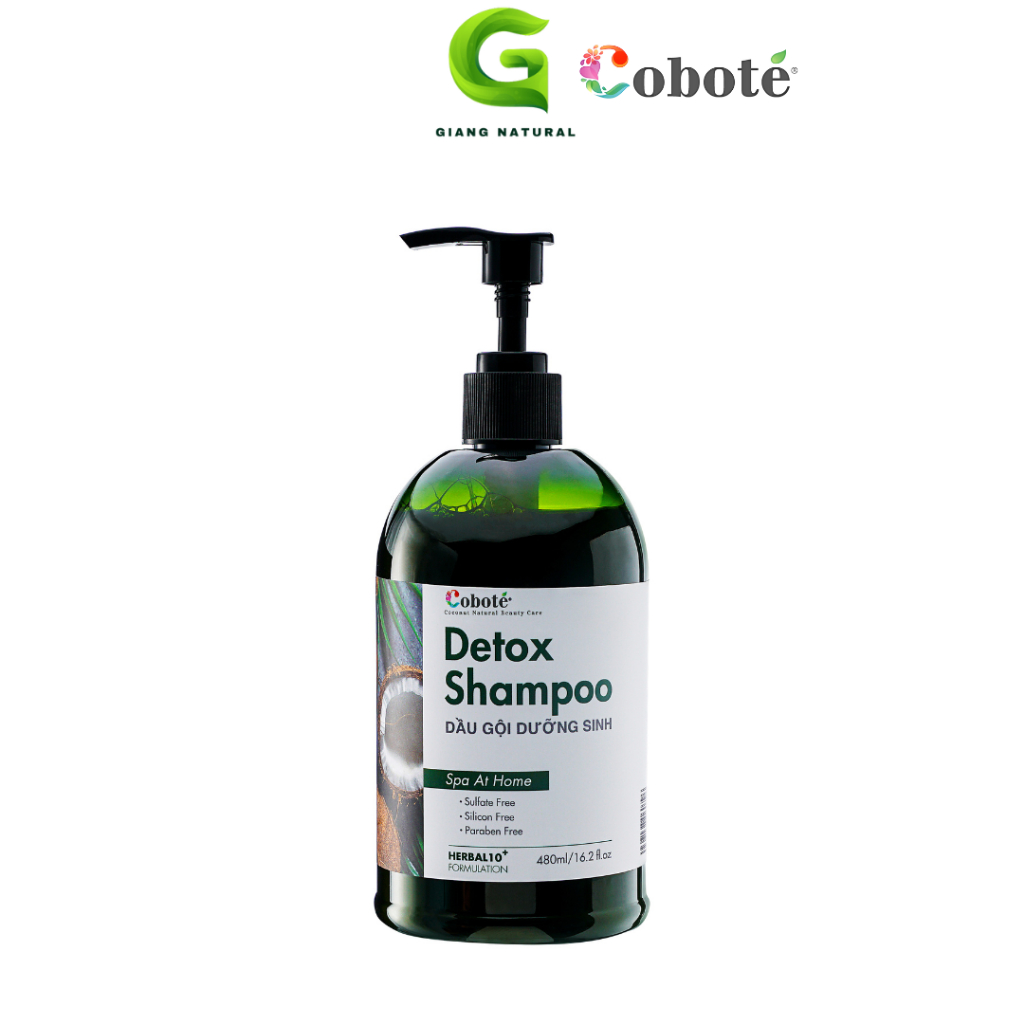 Dầu gội dưỡng sinh - Detox Shampoo 480ml