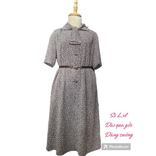 Đầm vintage Nhật dáng suông