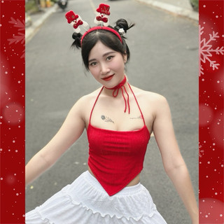 ÁO CROPTOP KIỂU YẾM NỮ NOEL SIÊU ĐẸP NATRA90