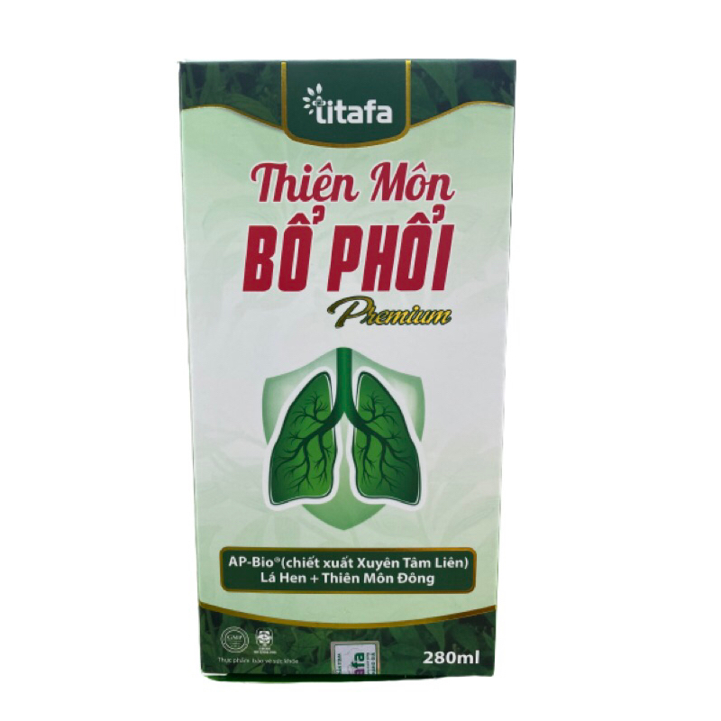 Thiên Môn Bổ Phổi Premium Không Đường