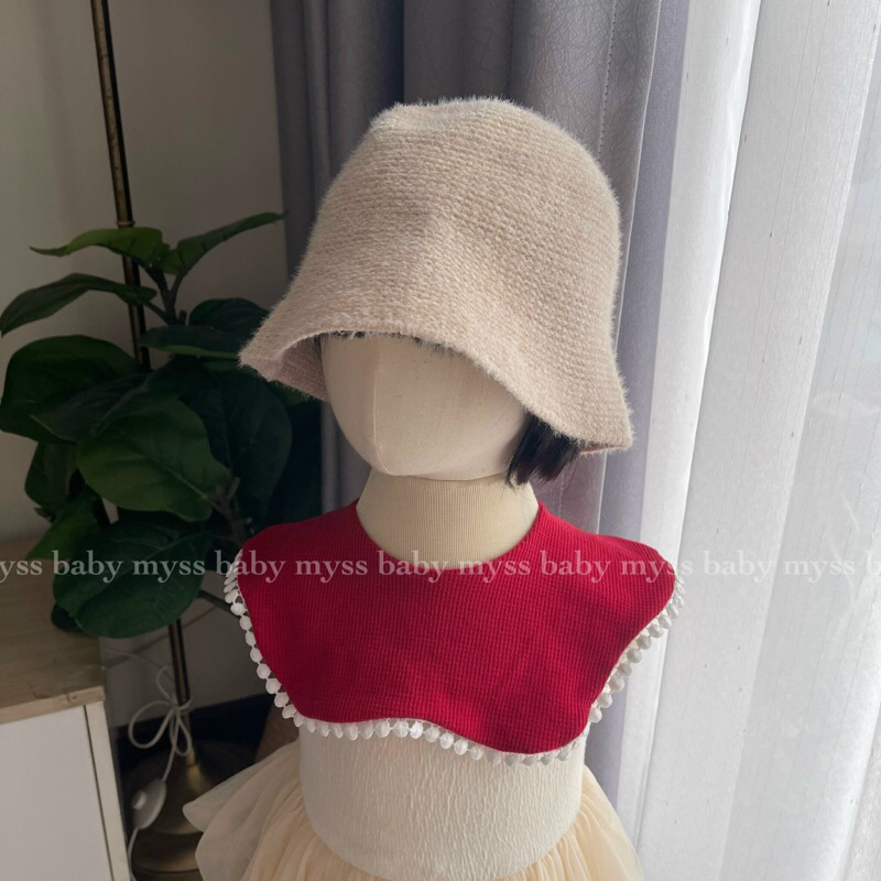 Yếm cho bé, phụ kiện tone đỏ Noel, Tết