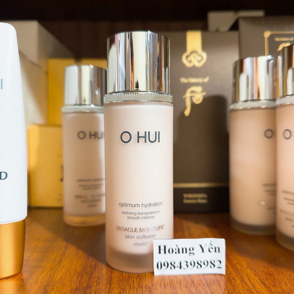 Nước Hoa Hồng/Sữa Dưỡng Ohui Hồng - Ohui Miracle Moisture Emulsion 130ml/ SKIN 100ML