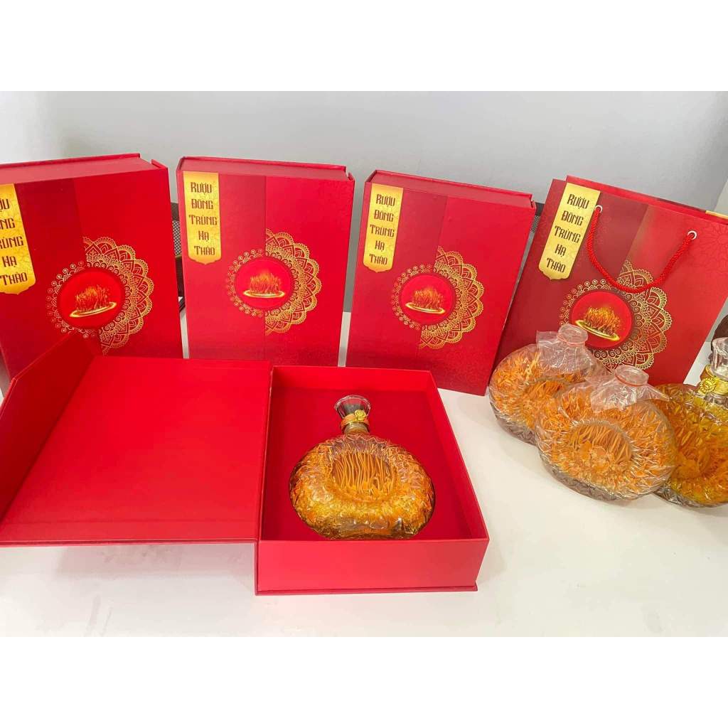 COMBO HỘP QUÀ ĐỰNG CHAI XO KÈM TÚI (CHƯA KÈM CHAI)