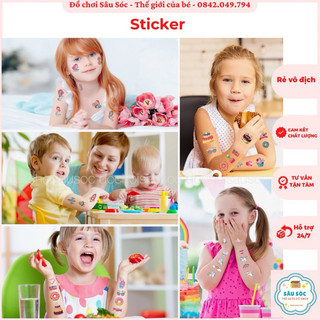 Sticker 3d dán trang trí dễ thương