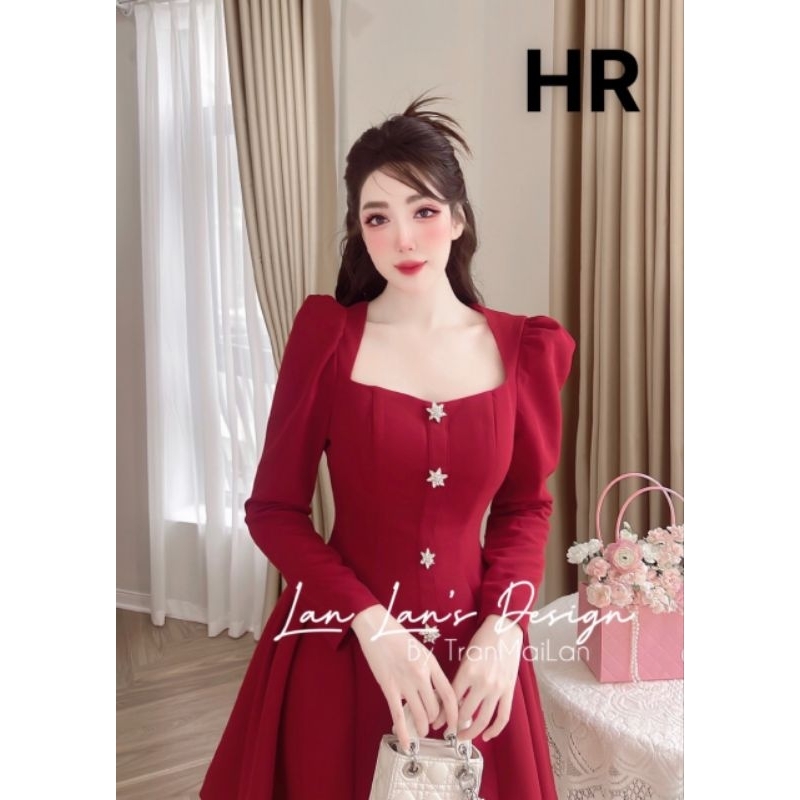 Váy tuyết mưa tay dài  Size SML 💯HÀNG THIẾT KẾ TẾT 2024 💖