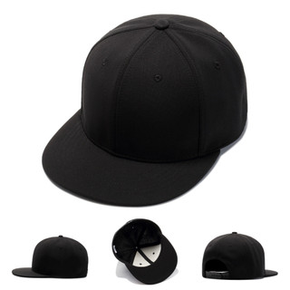 Mũ snapback đen trơn cao cấp 2023