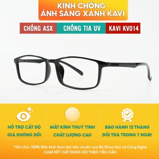 Kính không độ chống ánh sáng xanh từ máy tính KAVI KV014, giúp giảm mỏi mắt khi làm việc máy tính