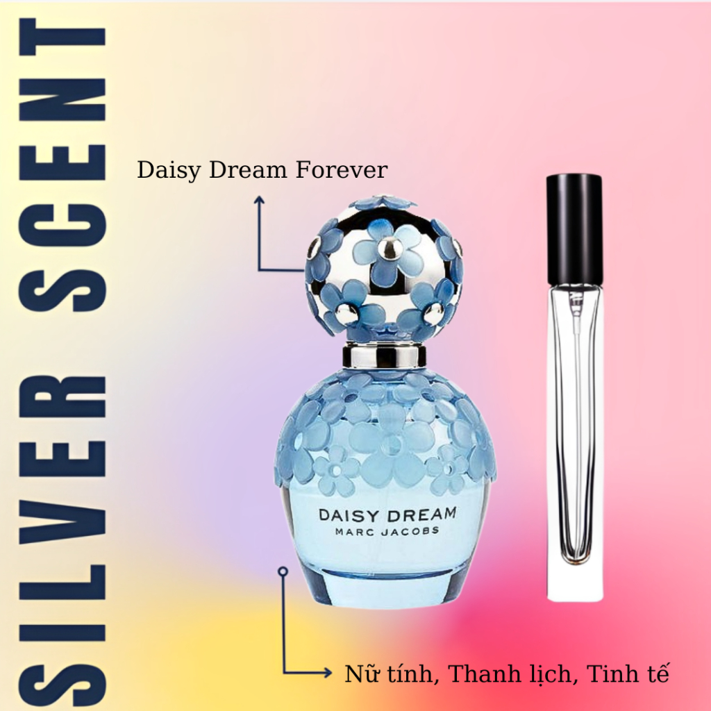 [ Silver Scent ] | Nước hoa M.J Daisy Dream Forever dạng chiết (5ml/10ml)