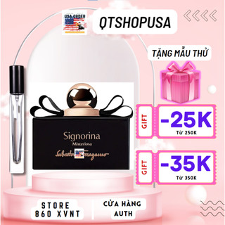 Tiệm auth Signorina Misteriosa nước hoa chiết