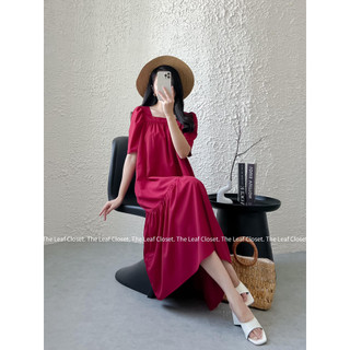 CHRISTMAS VIBE - NEW COLORS - Đầm thiết kế cao cấp The Leaf Closet - Đầm cổ vuông đuôi cá đầy cá tính