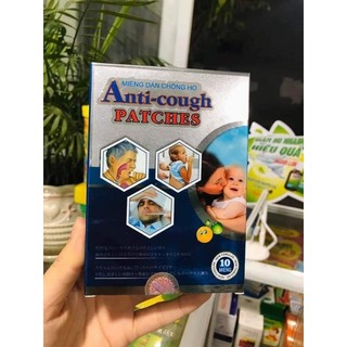 01 Miếng dán ho Anti _cough PATCHES (HỘP 10 MIẾNG)[