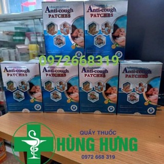 01 Miếng dán ho Anti _cough PATCHES (HỘP 10 MIẾNG)[