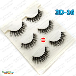 Lông mi chồn 3D số 16