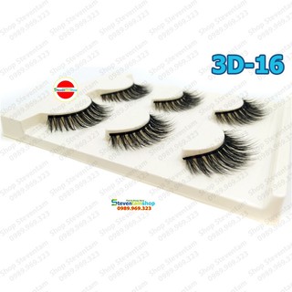 Lông mi chồn 3D số 16