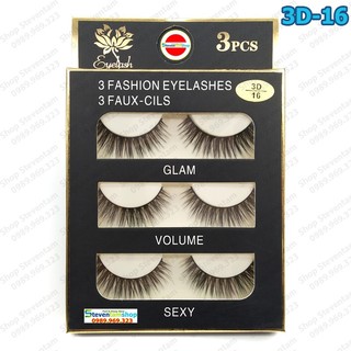 Lông mi chồn 3D số 16