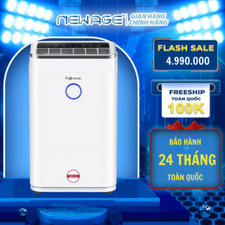 Máy hút ẩm FujiHome DH20W dân dụng 20 lít công nghệ , ionzer lọc sạch không khí, độ ồn thấp, BH 24 tháng