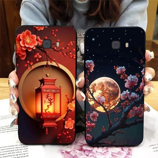 Ốp lưng samsung c9 pro / a9 pro in hình moon siêu sáng
