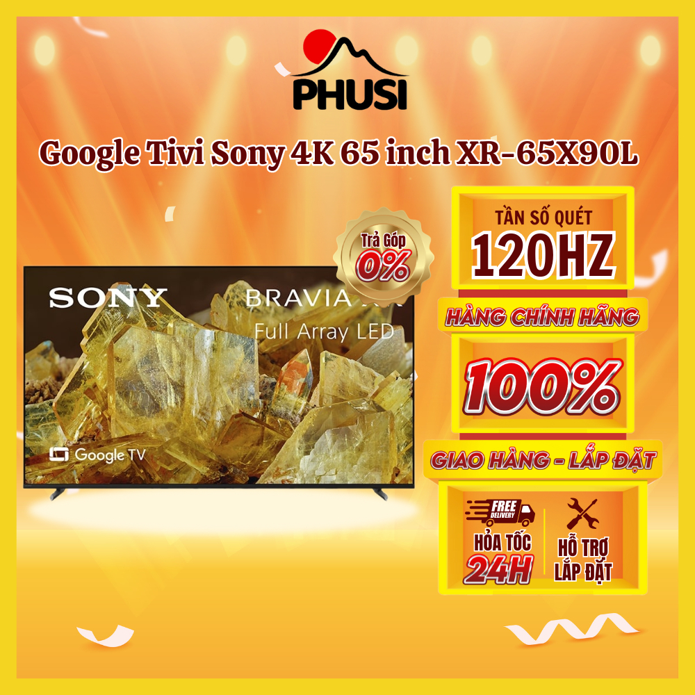 - Google Tivi Sony 4K 65 inch XR-65X90L