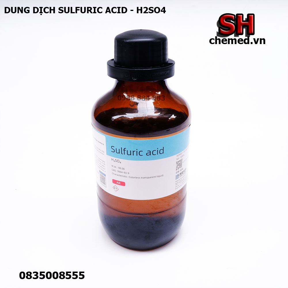 Dung dịch Acid Sulfuric - H2SO4 dùng trong y tế, thí nghiệm