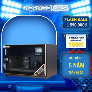 Tủ chống ẩm máy ảnh 20 lít Nikatei NC-20C, không gây tiếng ồn, màn hình hiển thị độ ẩm, bảo hành 5 năm