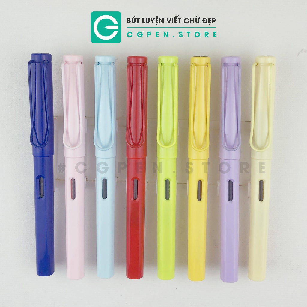 Bút máy học sinh CG16, Bút máy thân nhỏ viết hạ cỡ chữ dành cho học sinh lớp 1, bút viết trơn nét đẹ