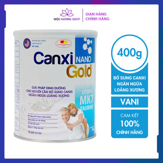 Sữa Bột Cho Người Lớn Sữa Cho Người Lớn Tuổi Bổ Sung CanXi Chính Hãng CanXi Nano Gold
