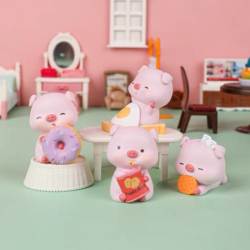 BLIND BOX ĐÃ BÓC SEAL | Hộp Mù Ngẫu Nhiên Mô Hình Đồ Chơi Hình Bé Heo