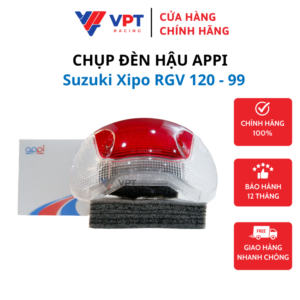 Chụp đèn hậu Appi cho xe Suzuki Xipo RGV 120 - 99