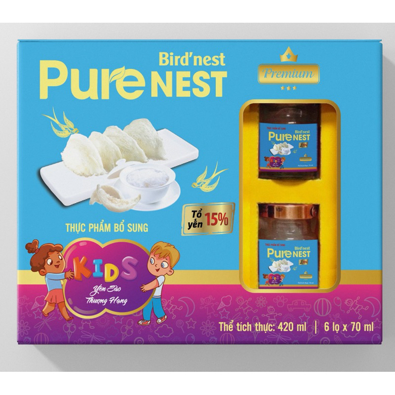 Yến sào cao cấp EverNest Kid