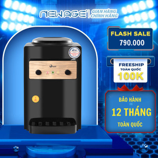Cây nước nóng lạnh FujiE WD10E mini để bàn, làm lạnh bằng chip điện tử, công nghệ bảo hành 24 tháng