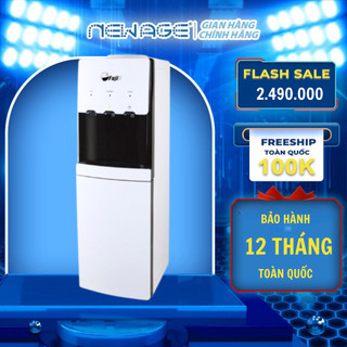 Cây nước nóng lạnh 3 vòi WD1800C Fujie làm lạnh nhanh bằng block nhập - khẩu