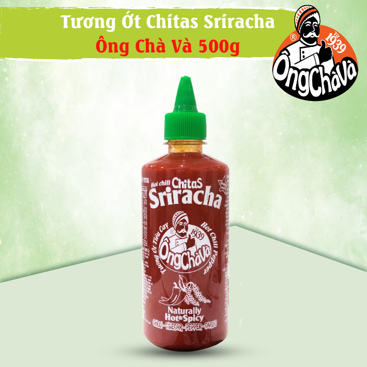 Tương Ớt Chitas Sriracha Ông Chà Và 500g (Hot Chili Chitas Sriracha)