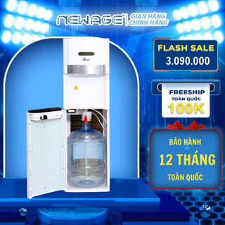 Cây nước nóng lạnh FujiE WD6500C làm lạnh sâu bằng máy nén (Block), bầu đun nước nóng inox an toàn sức khỏe