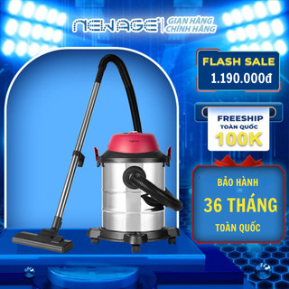 Máy hút bụi Fujihome VC15 công suất hút mạnh, máy hút bụi khô và ướt cùng lúc, Bảo hành chính hãng 36 tháng toàn quốc