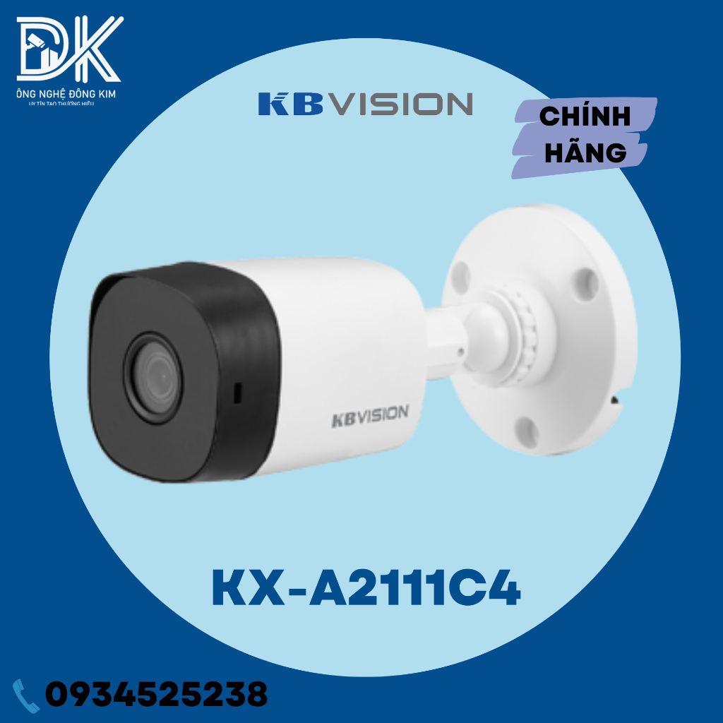 Camera 4 in 1 hồng ngoại 2.0 Megapixel KBVISION KX-A2111C4