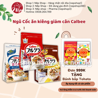 Ngũ Cốc ăn kiêng giảm cân Calbee 750g hàng nội địa nhật - Nếp Shop - Hàng Nhật nội địa