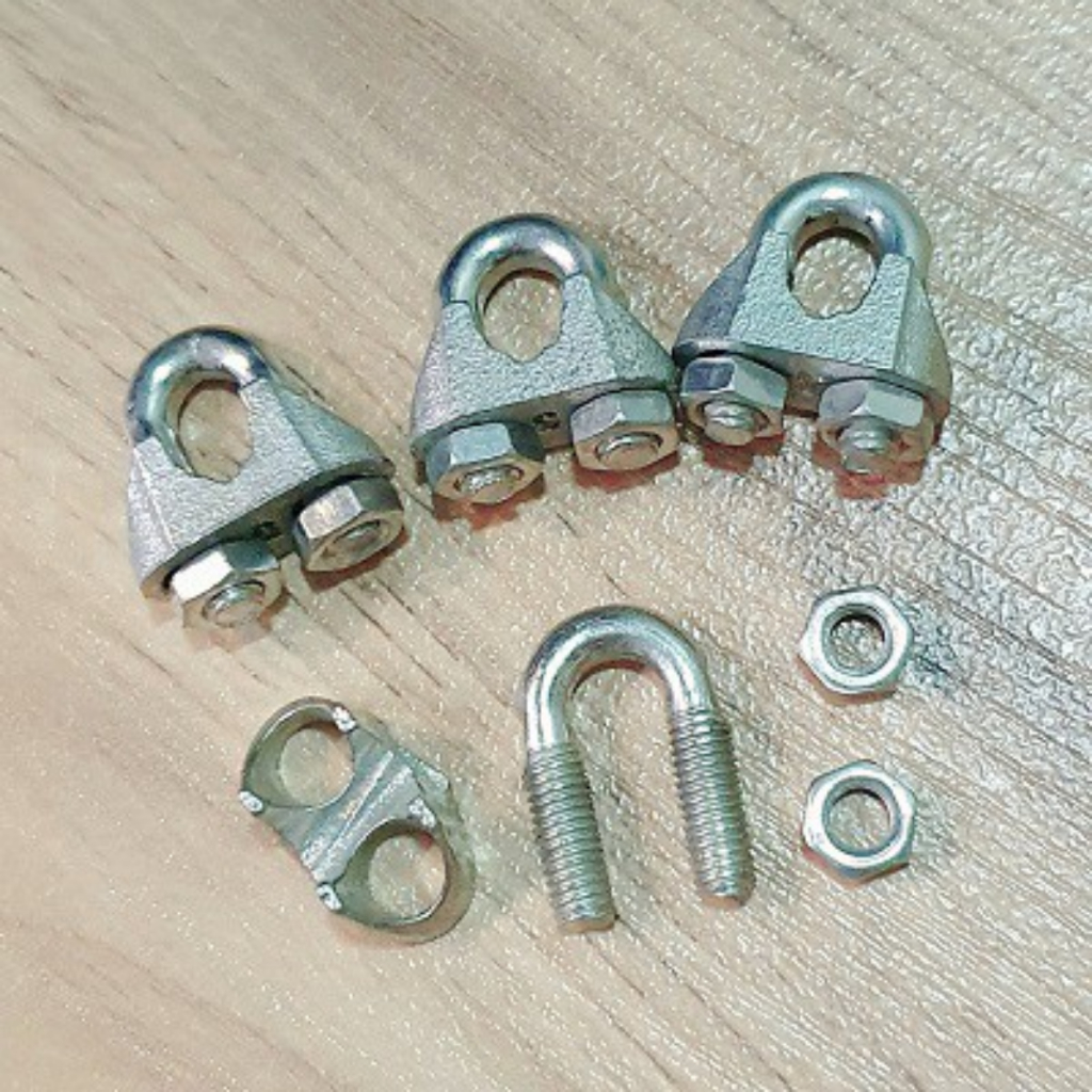 Ốc siết cáp nhựa 3mm, 5mm, 6mm, 8mm, 10mm, 12mm, cóc xiết cáp, khóa cáp dây điện