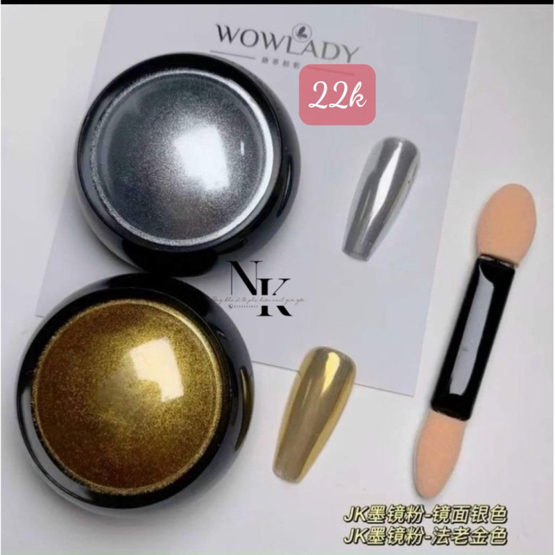 bột tráng gương nails