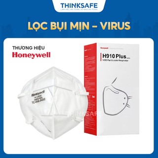 Khẩu trang N95 Honeywell H910 Plus đạt chuẩn N95 kháng khuẩn bụi mịn phòng dịch 3d Khẩu trang chính hãng - THINKSAFE