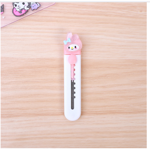 Dao rọc cắt giấy mini cute washi sticker, Dao rọc giấy hình chân mèo, đám mây, hình hoa,hình quả hàng cao cấp