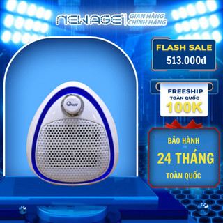 Quạt sưởi gốm mini CH-202, cân bằng đổ ẩm, tiết kiệm điện năng, Hàng chính hãng bảo hành 12 tháng