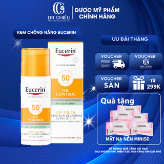 Kem Chống Nắng Eucerin ⚜️CHÍNH HÃNG ⚜️Kem Chống Nắng Eucerin Sun Gel Cream Oil Control SPF 50+ 50ml